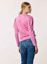 Load image into Gallery viewer, TRAMONTANA SWEATER PUFF SLEEVE rose
