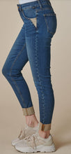 Load image into Gallery viewer, ZHRILL JEANS NOVA mid blue denim
