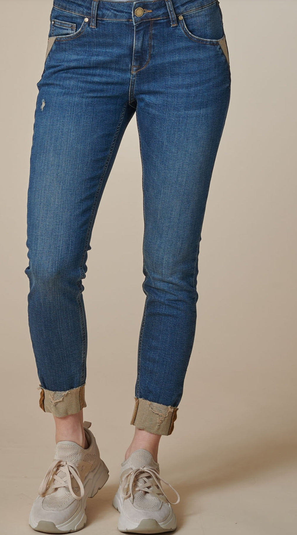 ZHRILL JEANS NOVA mid blue denim