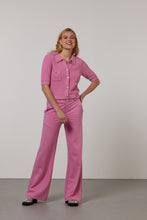 Afbeelding in Gallery-weergave laden, TRAMONTANA TROUSERS PUNTO FLARED DORA rose
