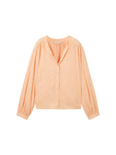 Load image into Gallery viewer, TOM TAILOR EMBROIDERED BLOUSE peach tonal embroidery
