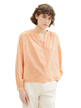 Load image into Gallery viewer, TOM TAILOR EMBROIDERED BLOUSE peach tonal embroidery
