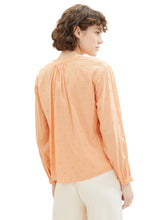 Load image into Gallery viewer, TOM TAILOR EMBROIDERED BLOUSE peach tonal embroidery
