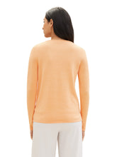 Load image into Gallery viewer, TOM TAILOR SWEATER BASIC V-NECK light coral
