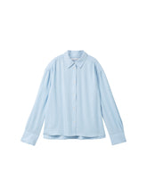 Load image into Gallery viewer, TOM TAILOR MODERN DENIM LOOK BLOUSE clean light stone blue
