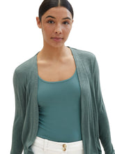 Load image into Gallery viewer, TOM TAILOR T-SHIRT CARDIGAN sea pine green
