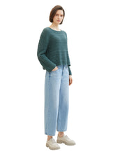 Afbeelding in Gallery-weergave laden, TOM TAILOR KNIT PULLOVER STRUCTURED sea pine green
