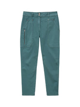 Load image into Gallery viewer, TOM TAILOR SLIM PANTS WITH CARGO DETAILS sea pine green

