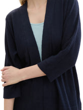 Load image into Gallery viewer, TOM TAILOR KNIT OPEN CARDIGAN sky captain blue
