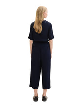 Load image into Gallery viewer, TOM TAILOR CULOTTE CRINKLE PANTS sky captain blue
