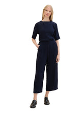 Load image into Gallery viewer, TOM TAILOR CULOTTE CRINKLE PANTS sky captain blue
