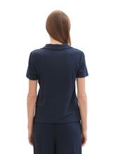 Load image into Gallery viewer, TOM TAILOR T-SHIRT RIB POLO COLLAR sky captain blue

