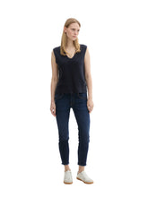 Load image into Gallery viewer, TOM TAILOR ALEXA SLIM JEANS dark stone wash denim
