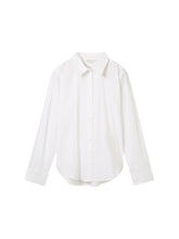 Afbeelding in Gallery-weergave laden, TOM TAILOR CLASSIC POPLIN SHIRT white
