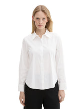 Afbeelding in Gallery-weergave laden, TOM TAILOR CLASSIC POPLIN SHIRT white
