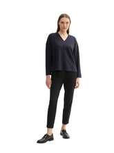 Afbeelding in Gallery-weergave laden, TOM TAILOR SWEATSHIRT STRUCTURED sky captain blue
