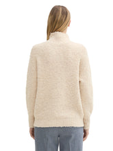 Load image into Gallery viewer, TOM TAILOR KNIT BOUCLE PULLOVER doeskin melange
