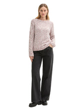 Load image into Gallery viewer, TOM TAILOR KNIT PULLOVER WITH NEPS beige nep structure
