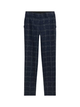 Load image into Gallery viewer, TOM TAILOR MIA SLIM delicate navy check design
