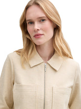 Load image into Gallery viewer, TOM TAILOR BLAZER JACKET OTTOMAN summer beige melange
