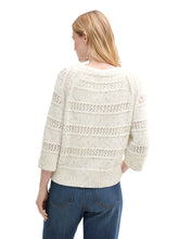 Afbeelding in Gallery-weergave laden, TOM TAILOR KNIT COLORFULL RAGLAN PULLOVER berry blue design
