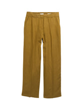 Afbeelding in Gallery-weergave laden, TOM TAILOR LINEN WIDE LEG PANTS nutria olive
