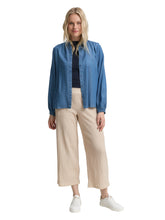 Afbeelding in Gallery-weergave laden, TOM TAILOR CULOTTE CRINKLE PANTS champagne structure
