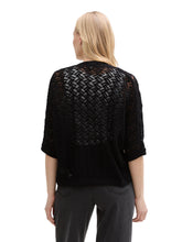 Afbeelding in Gallery-weergave laden, TOM TAILOR KNIT SHORT BOLERO deep black
