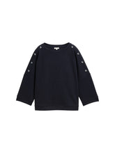 Afbeelding in Gallery-weergave laden, TOM TAILOR SWEATSHIRT WITH BUTTONS lunar eclipse
