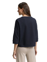 Afbeelding in Gallery-weergave laden, TOM TAILOR SWEATSHIRT WITH BUTTONS lunar eclipse
