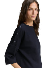 Afbeelding in Gallery-weergave laden, TOM TAILOR SWEATSHIRT WITH BUTTONS lunar eclipse
