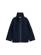 Afbeelding in Gallery-weergave laden, TOM TAILOR SWEATJACKET SCUBA sky captain blue
