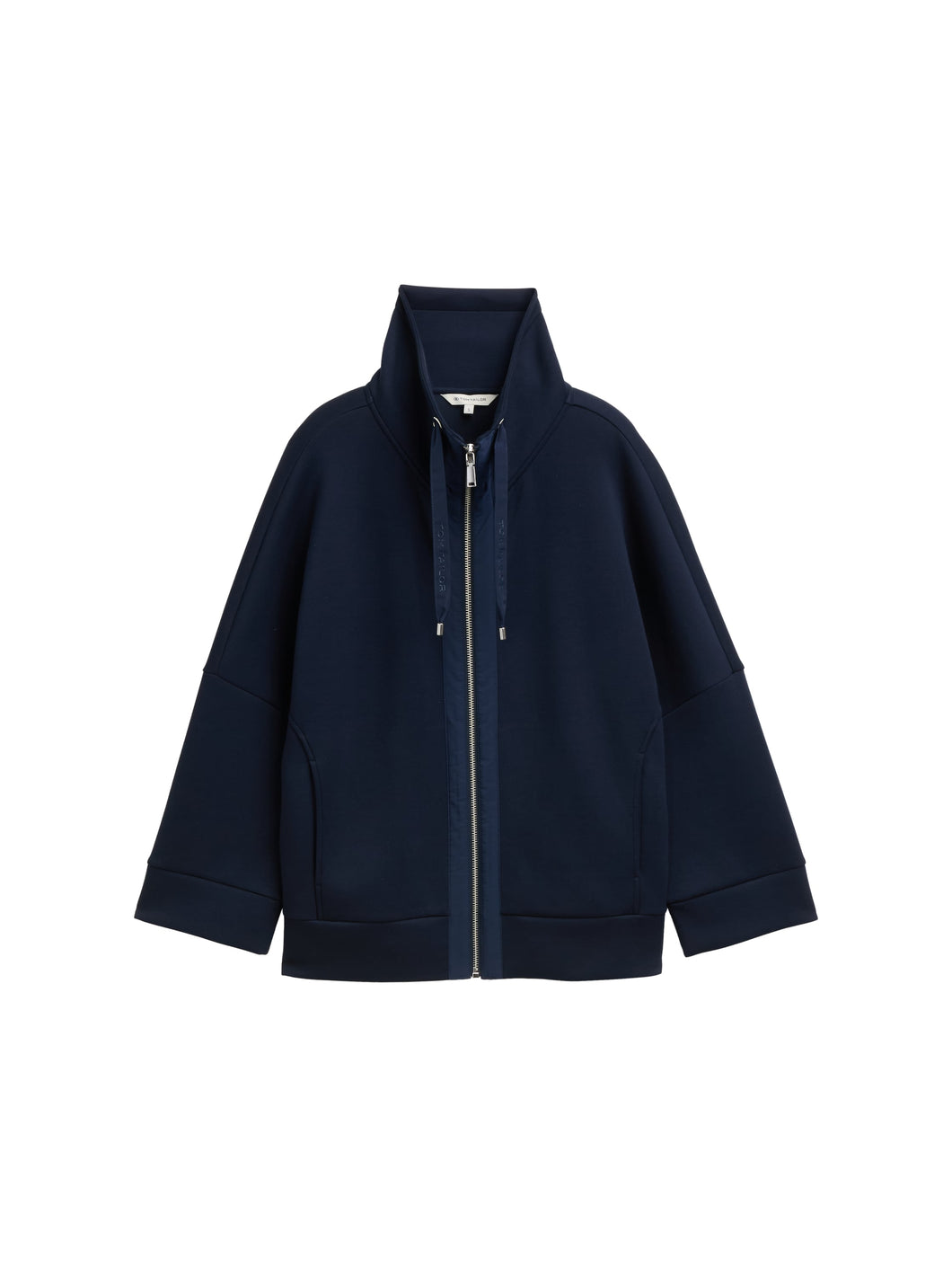 TOM TAILOR SWEATJACKET SCUBA sky captain blue