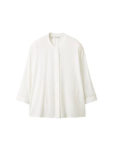 Afbeelding in Gallery-weergave laden, TOM TAILOR SOLID LOOSE FIT BLOUSE whisper white
