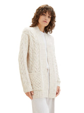 Load image into Gallery viewer, TOM TAILOR KNIT NEP CARDIGAN beige nep yarn
