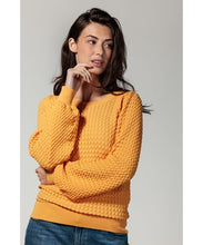 Afbeelding in Gallery-weergave laden, TRAMONTANA JUMPER STRUCTURE ochre
