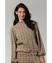 Load image into Gallery viewer, TRAMONTANA JUMPER STRETCH TWEED oat latte
