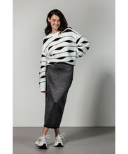 Load image into Gallery viewer, TRAMONTANA JUMPER ORGANIC STRUCTURE off white
