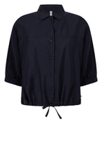 Load image into Gallery viewer, ZOSO BLOUSE VISCOSE LISA navy
