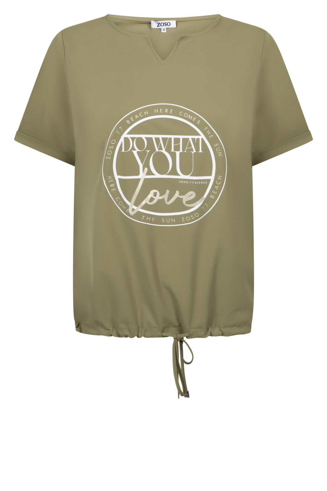 ZOSO TRAVEL SHIRT CAROLA green