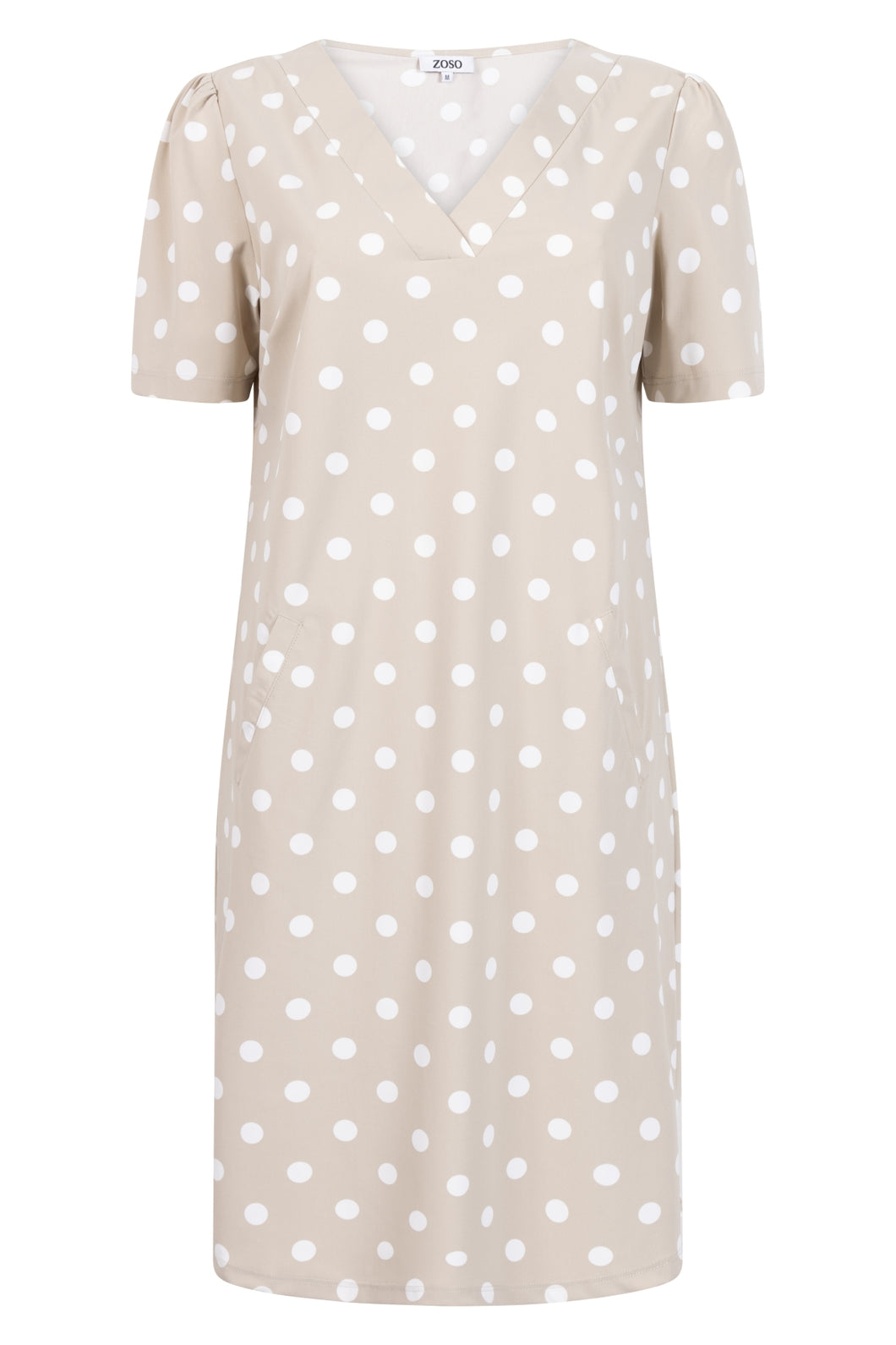 ZOSO TRAVEL DRESS JOLANDA sand