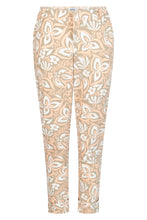 Load image into Gallery viewer, ZOSO HELMA PRINT TRAVEL PANT sand/apricot
