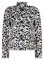 Load image into Gallery viewer, ZOSO MAGGY PRINTED TRAVEL JACKET navy/ivory
