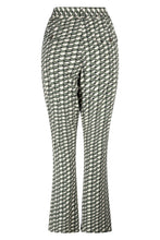 Load image into Gallery viewer, ZOSO LILLY PRINTED TRAVEL TROUSER green/ivory
