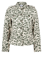 Afbeelding in Gallery-weergave laden, ZOSO MAGGY PRINTED TRAVEL JACKET green/ivory
