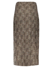 Afbeelding in Gallery-weergave laden, GEISHA SKIRT LEOPARD black/sand
