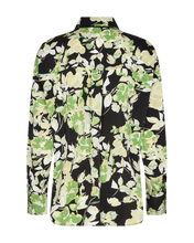 Afbeelding in Gallery-weergave laden, FREEQUENT BLOUSE MISON black w. piquant green
