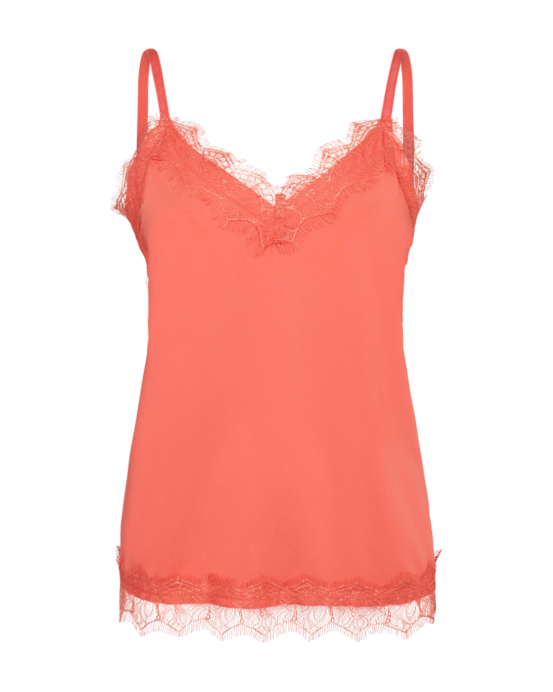 FREEQUENT TOP BICCO hot coral