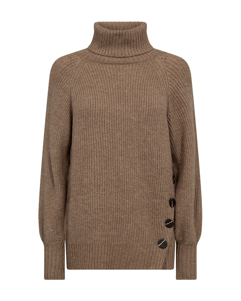 FREEQUENT PULLOVER SILA desert taupe melange