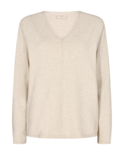 Afbeelding in Gallery-weergave laden, FREEQUENT PULLOVER CLAURA moonbeam melange
